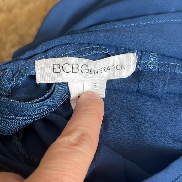 BCBG blue romper size 8 - Picture 6 of 6
